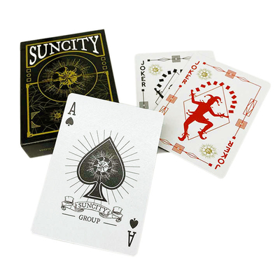 購入 トレーディング・ポーカー カード オーダーメイド オリジナル 高級ゴールドフォイル印刷 online manufacture