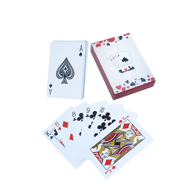 購入 カスタムプリント ツインパック 洗えるポーカー 100% 全プラスチック プレイカード PVC 防水 online manufacture
