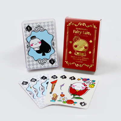 購入 カスタム限定版 プラスティック透明箱の広告ポーカーデック online manufacture