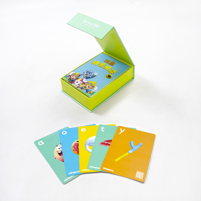 購入 赤ちゃん英語数学フラッシュカード CMYK/パントン色と環境に優しい素材 online manufacture