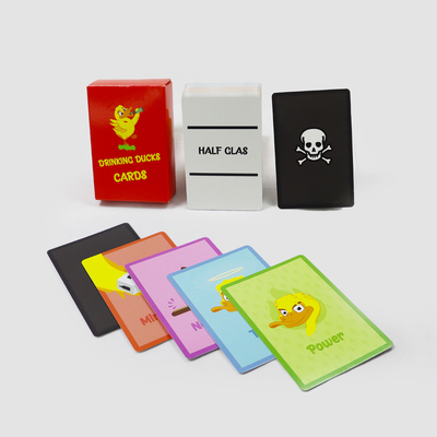 購入 オーダーメイド 独自のロゴデザイン 飲みカードゲーム 大人のための遊び 楽しいボードゲーム online manufacture