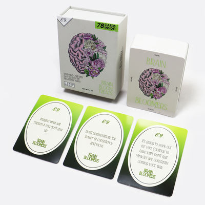 購入 365 Day Memory Game Card Printing Personalized Custom Daily Manifestation Affirmation Cards with Box CDR Artwork Format online manufacture