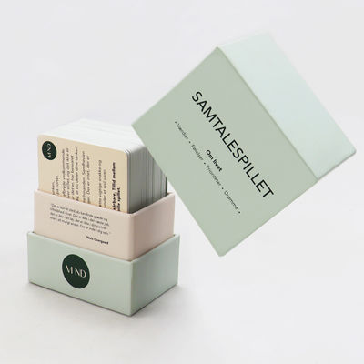 購入 90g/deck Custom Couple Friend Question Game Cards for Family Challenges Fun Entertainment Playing Cards online manufacture