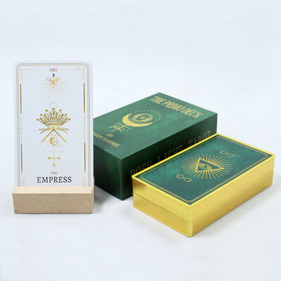 購入 パーソナライズド サイズ 環境に優しい 耐久性 印刷可能な タロットカード パーソナライズド ゲームとプレゼント online manufacture