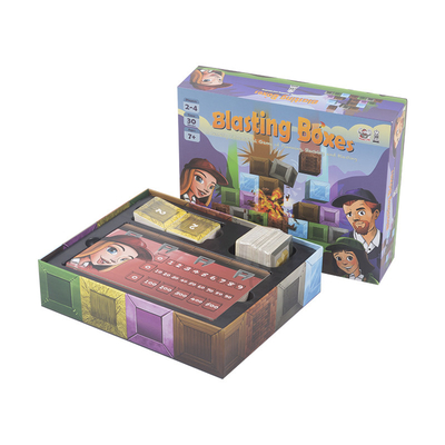 パーソナライズ 粉末 ルド スリング パック 小世界 ボードゲーム カードボード 紙 OEM メーカー