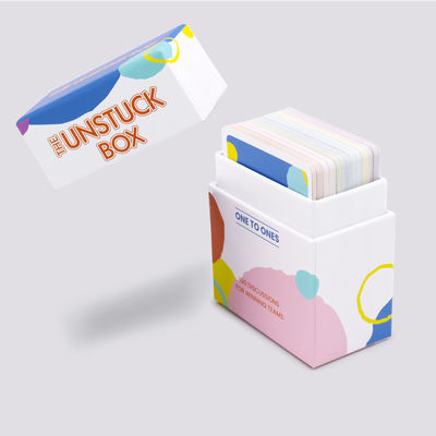 オーダーメイド 質問 カードゲーム 大人向け 環境に優しい印刷 / カラー CMYK / パントーン カラー