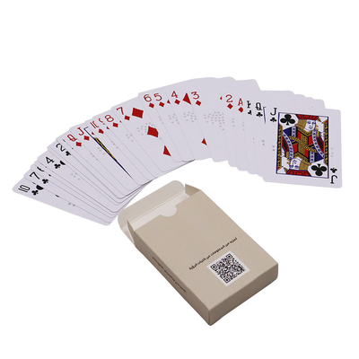 ゲーム ポーカー カード 耐久性のあるPVCと紙板で作られた箱のカスタマイズされたデッキ