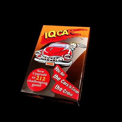 JPG 300dp アートワーク フォーマット カスタム印刷 カラーカードゲーム 箱付き 持続可能な紙