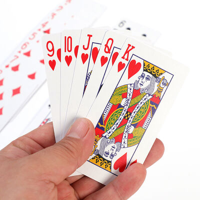 Customized Top Quality Paper Playing Cards Poker Set Poker