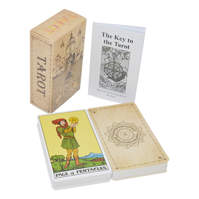 ガイドブックの催し物のTarotのデッキのTarot独特な63x88mmのマット