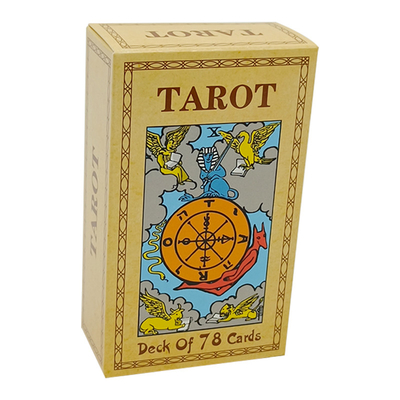 金はTarotの印刷できるデッキを梳く57x87mmのマットのラミネーションを失敗させる